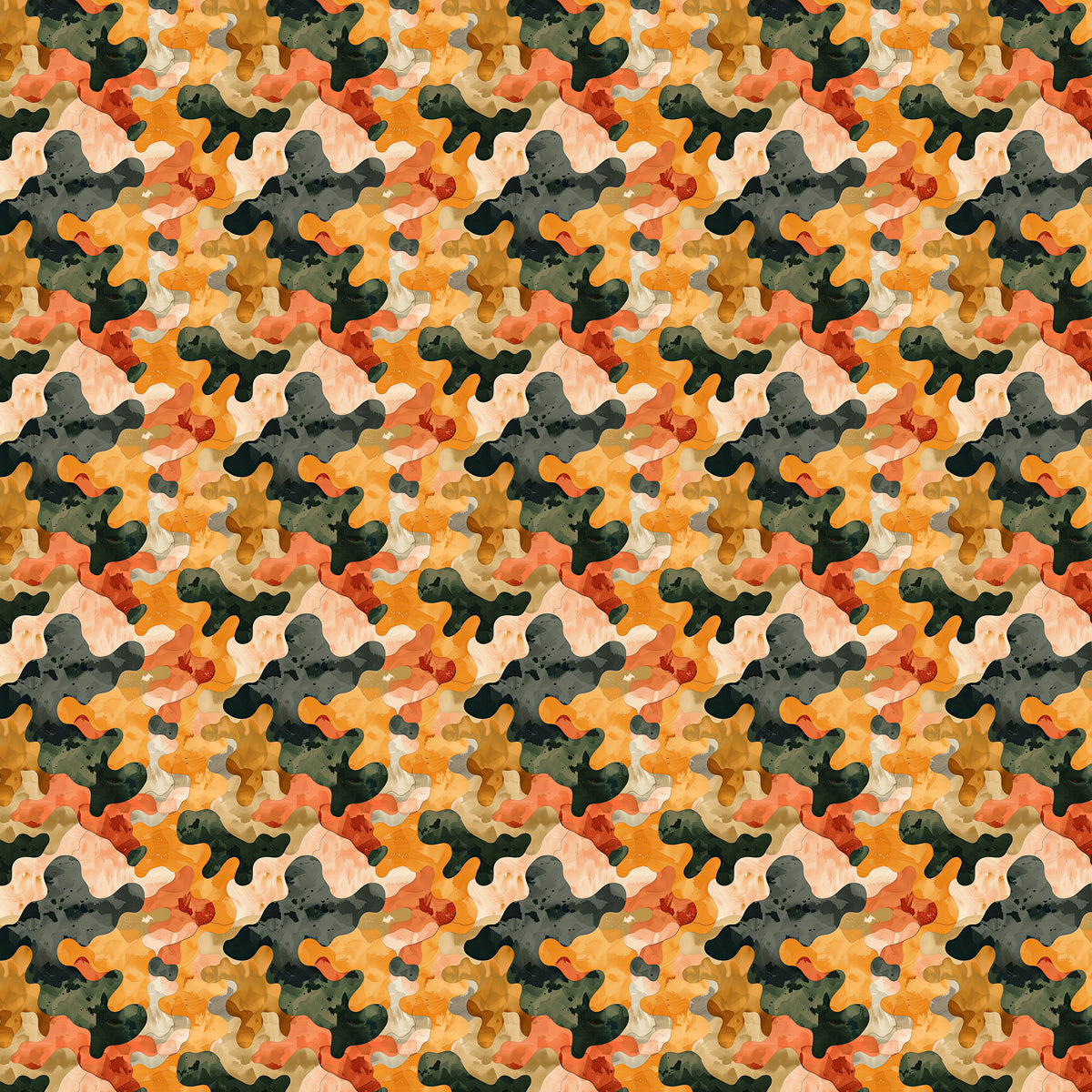 Orange Camo